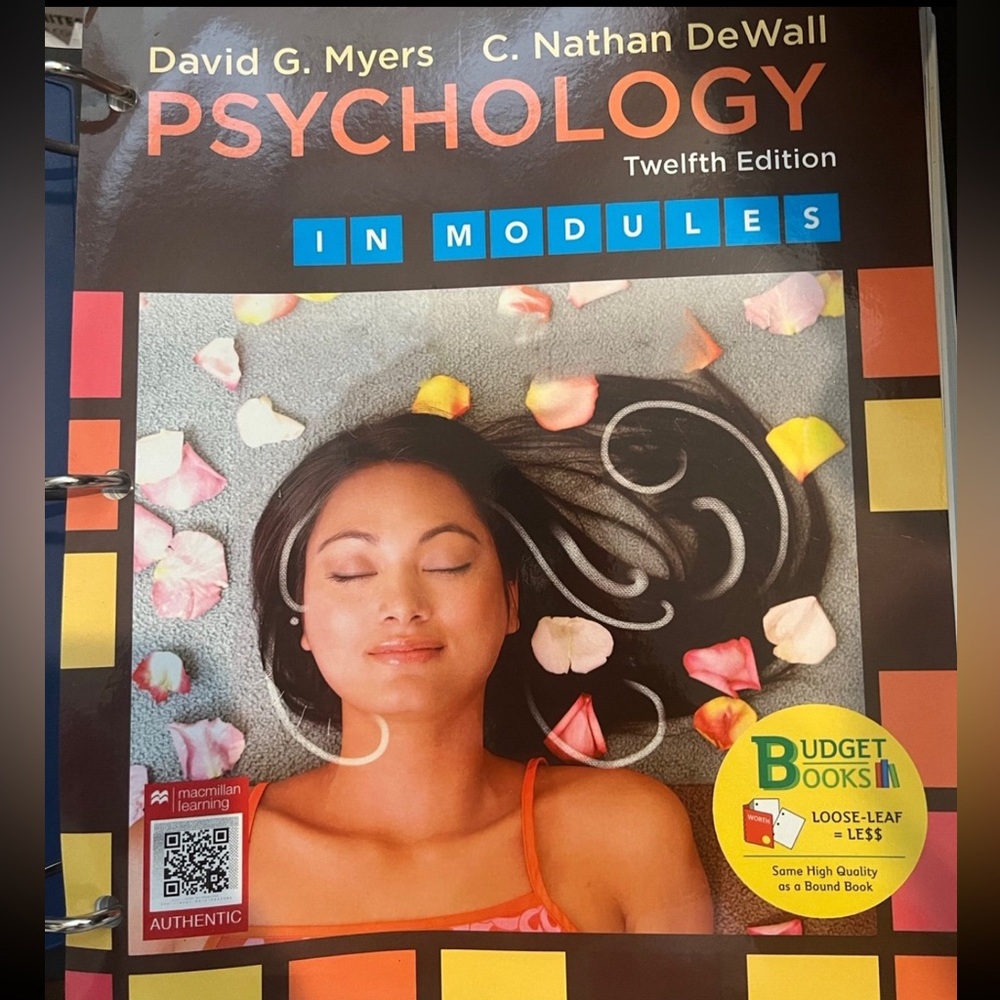 psychology textbook